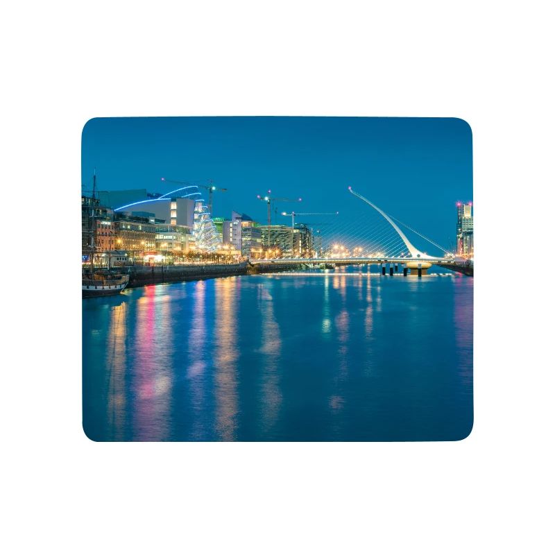 Abenddämmerung in Dublin