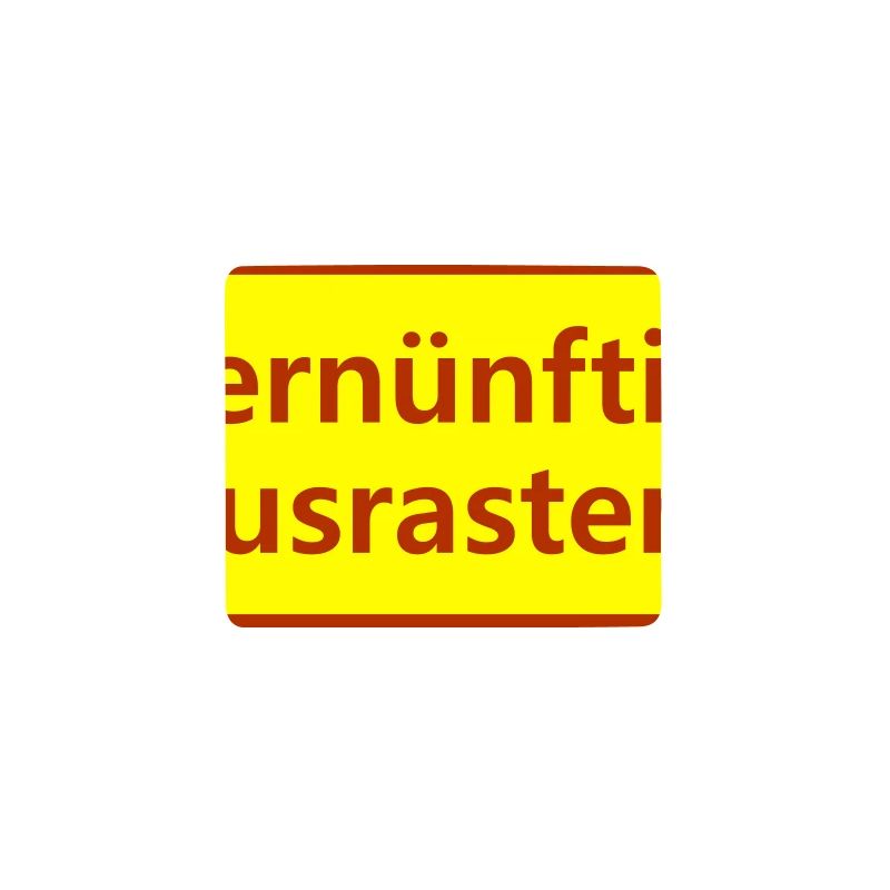 Vernünftig ausrasten