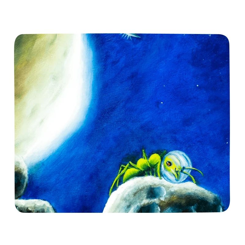 Mondameise oder Ameisonaut in der Sternennacht