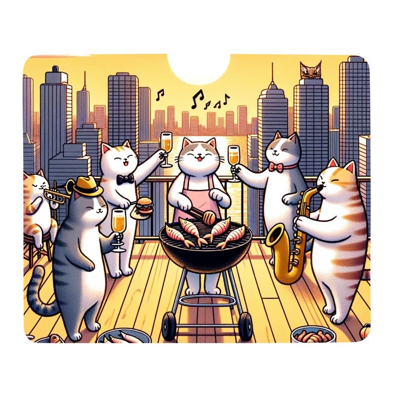 Katzen Barbecue