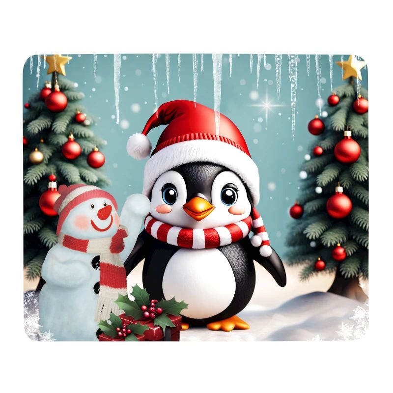 Niedlicher lustiger Pinguin