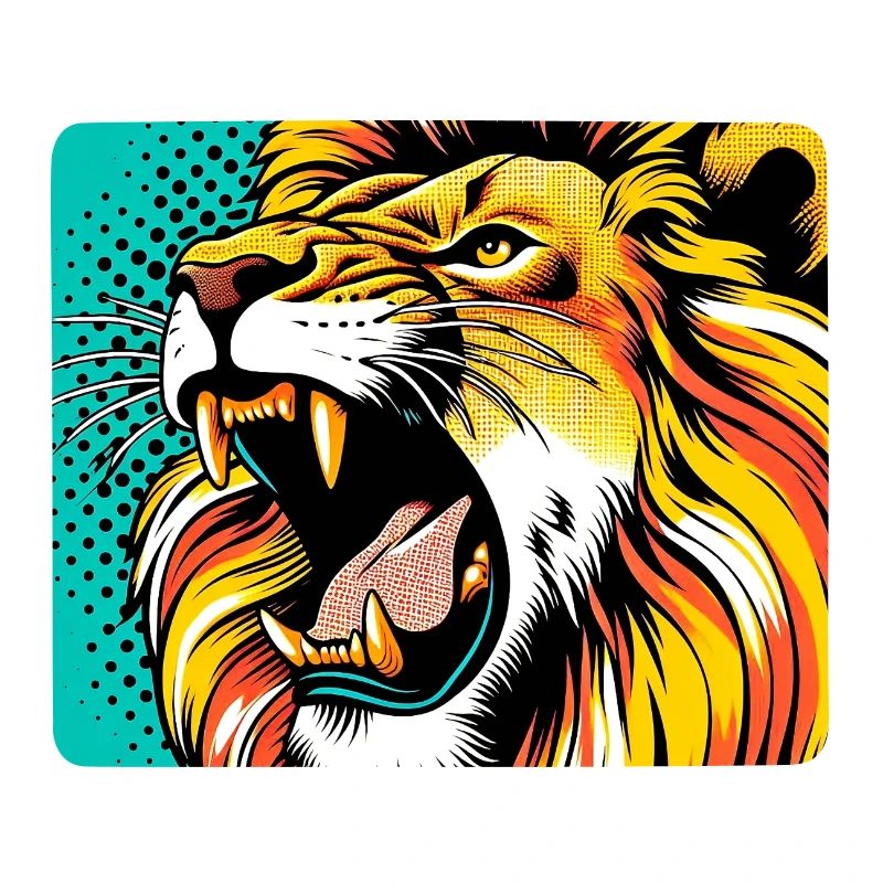 Löwe Pop Art