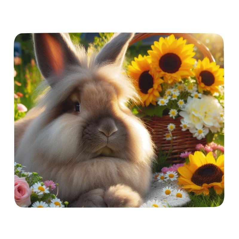 Grey Angora Rabbit