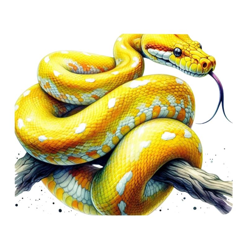 Yellow python
