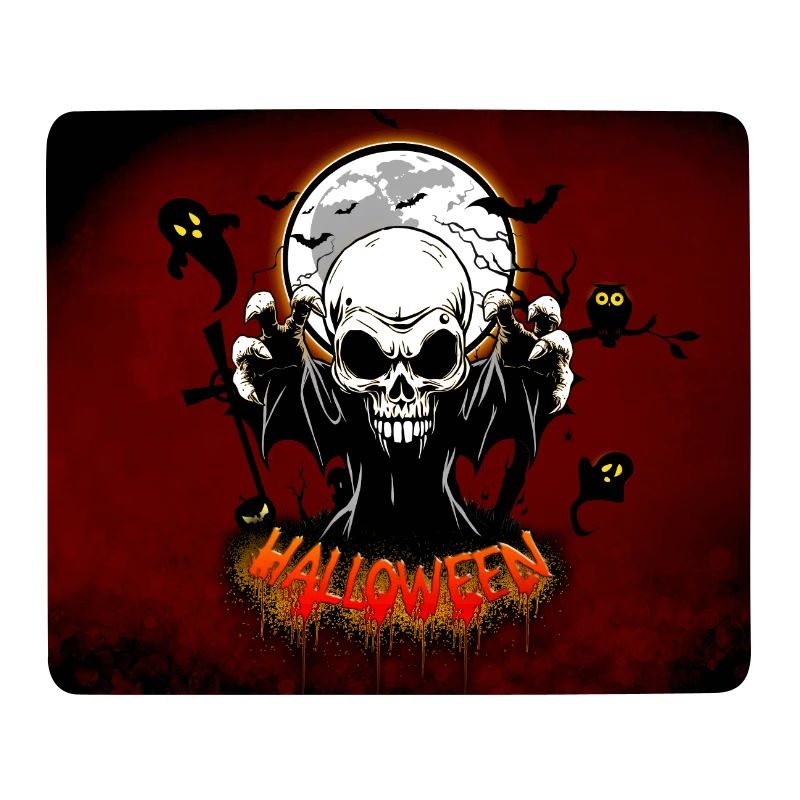 Skull with sharp teeth