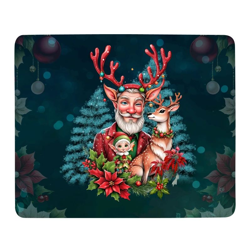 Eine skurrile Weihnachtsillustration.