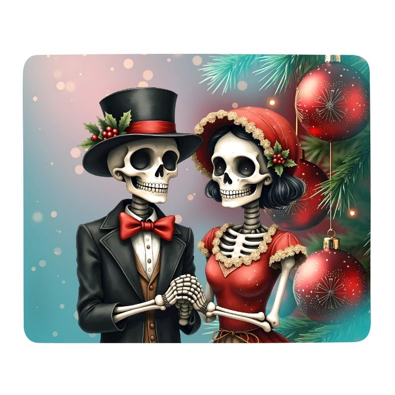 Weihnachtsromantik der Knochen.