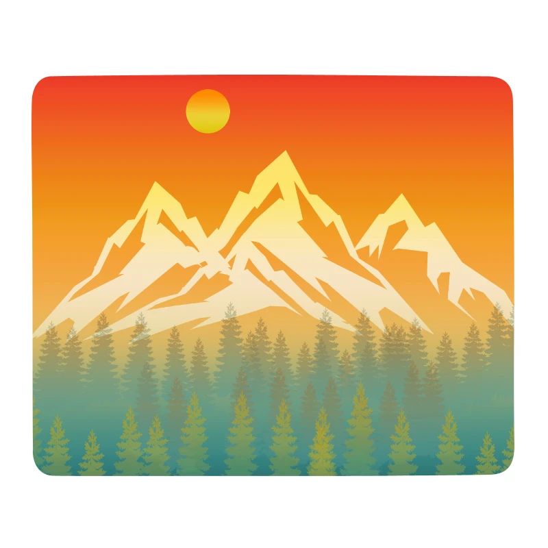 Berg-Natur-Sonnenuntergang