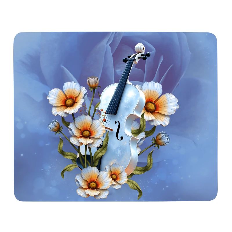 Celeste Geige mit Blumen