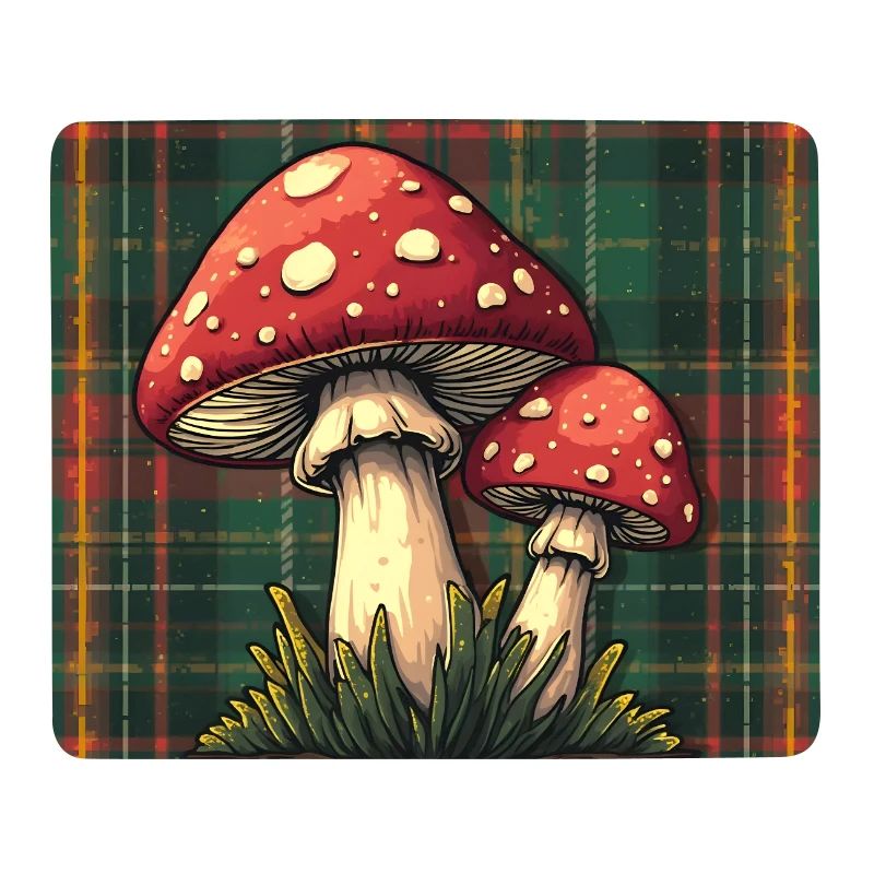 Plaid Mushroom Adventure