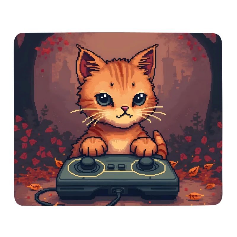 Cozy Pixel Cat Controller