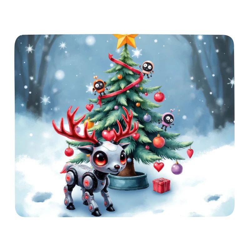 Weihnachtsroboter Rentier