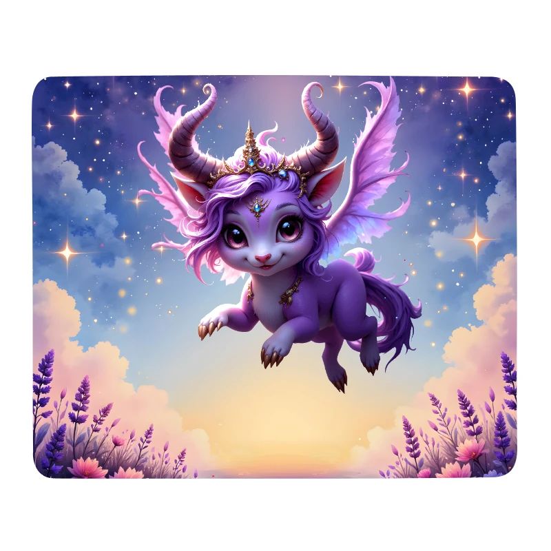 Lila Drache Mondflug