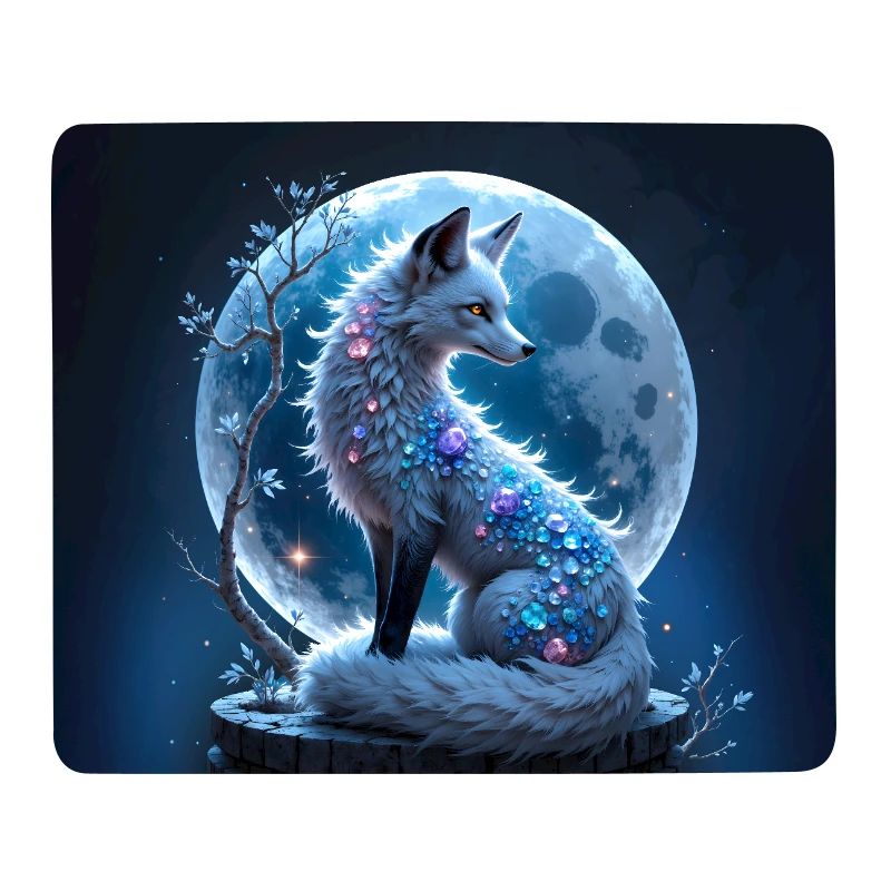 Blauer Edelstein Lunar Fuchs