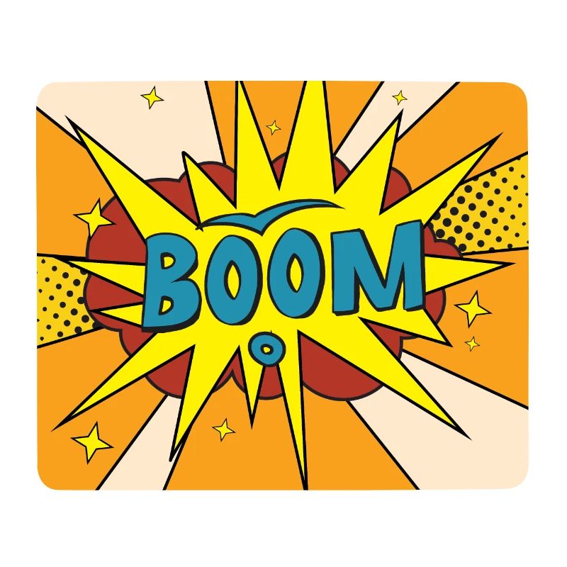 Boom Comic Explosion Style