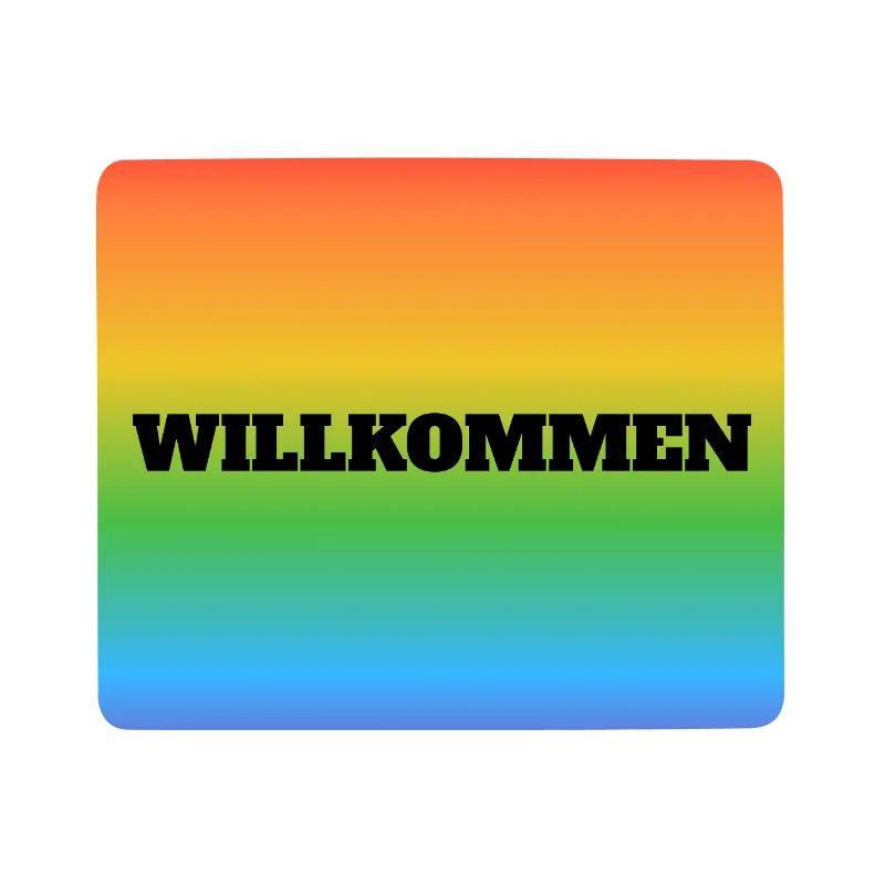 Willkommen Rainbow Welcome
