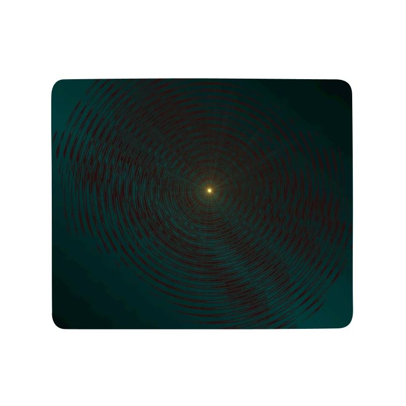 Teal Ringenspiral im Zentrum