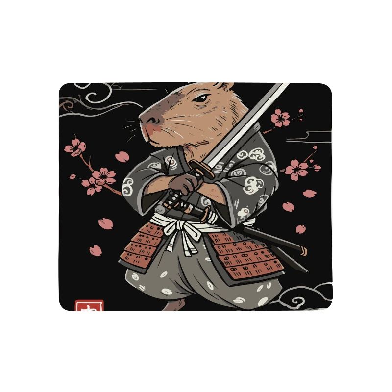 Samurai Frettchen Illustration