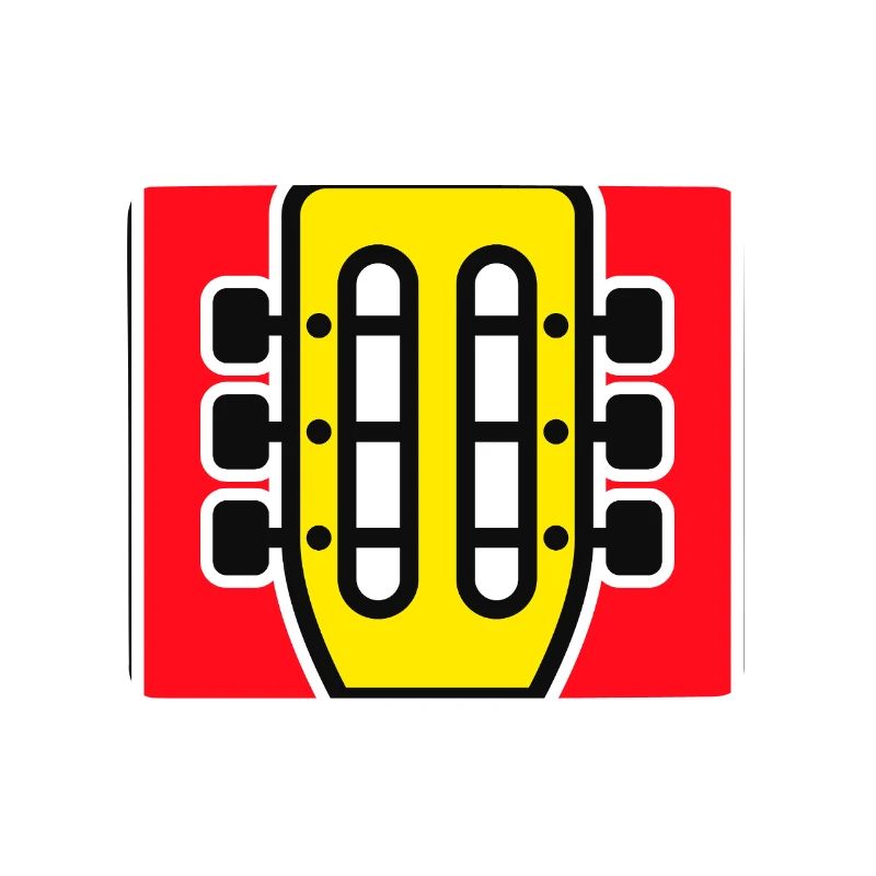 Guitar Head Emblem