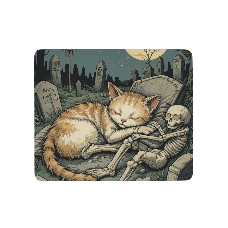 Moonlit Graveyard Kitten