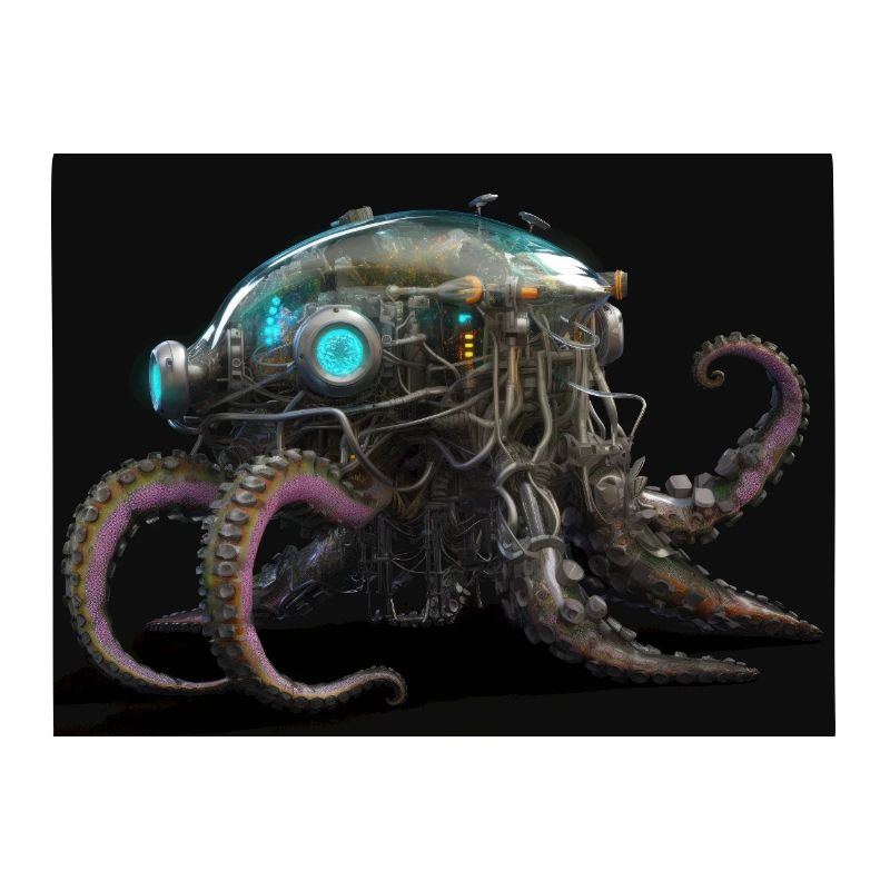 Neon Octopus
