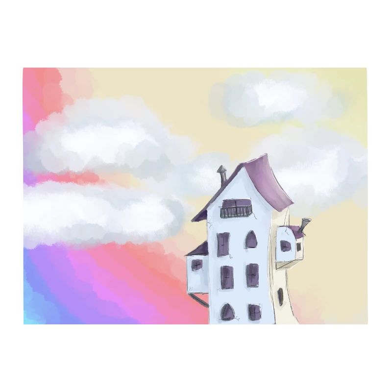 Haus im Regenbogen