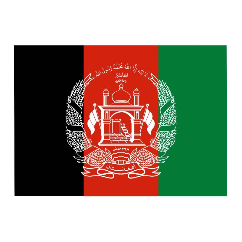 Stolze Afghanistan Flagge