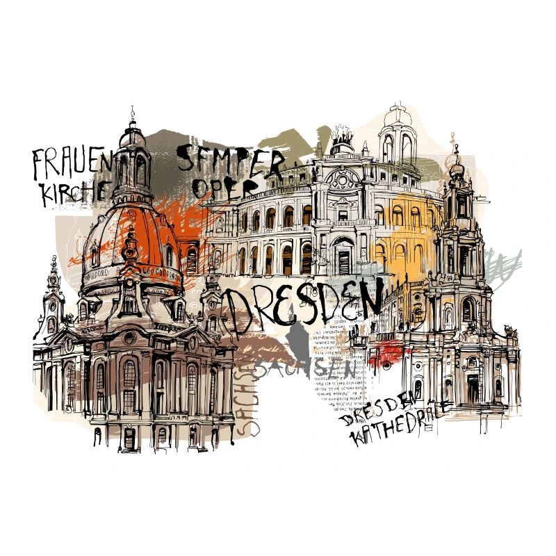 Collage de Saxe à Dresde