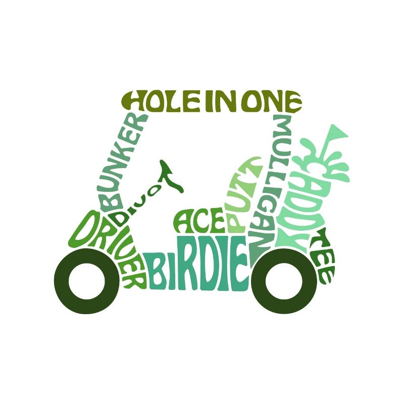 Golf Golf Golf-Begriffe