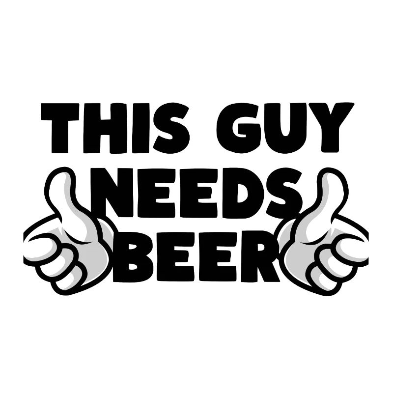 This Guy Needs Beer Bier