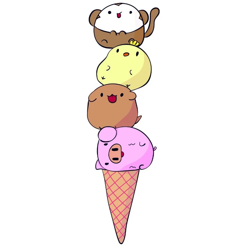 LUSTIGE TIEREISCREME