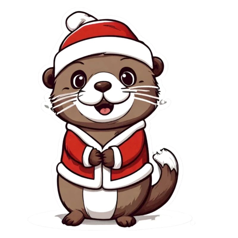 Santa Otter, Weihnachtsotter