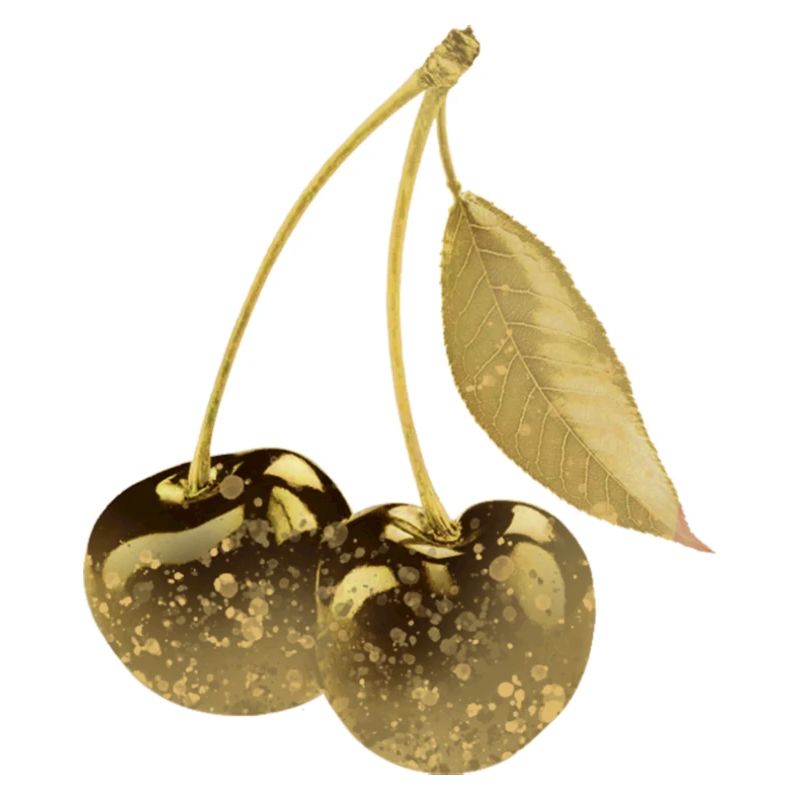 kirsche,cherrie,graffiti,gold,malerei,pop-art