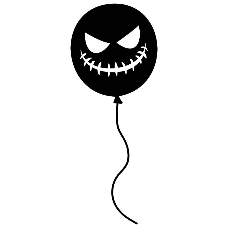 Halloween Luftballon Gruselig
