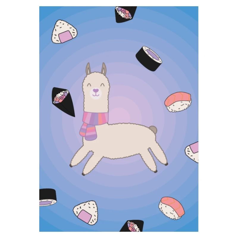 Alpaka mit Sushi