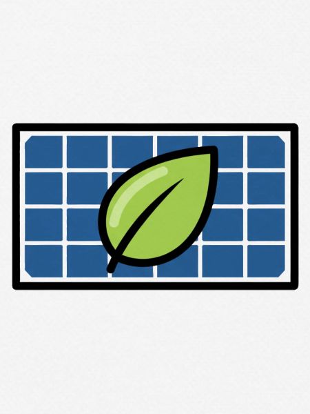 Solarenergie | Nachhaltige Zukunft Symbol