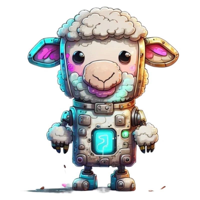 Roboter Schaf