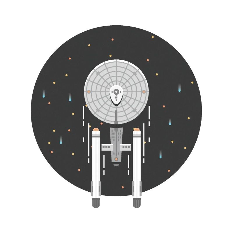 Vaisseau spatial dans l’espace