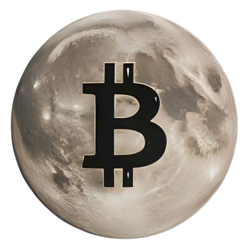 Bitcoin Mond Symbol