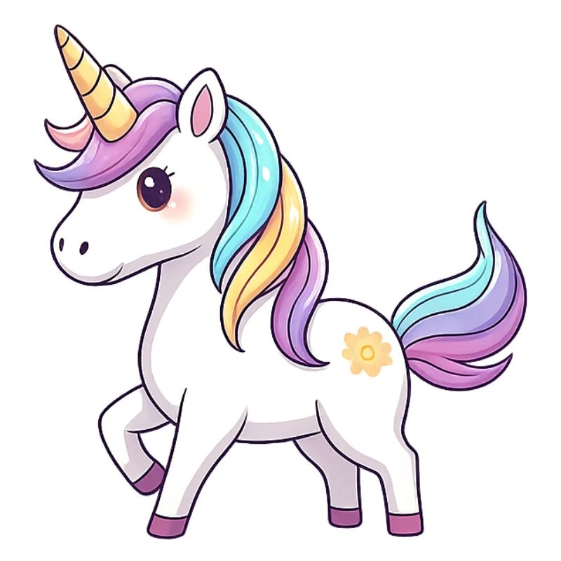 Einhorn-Regenbogen-Traum