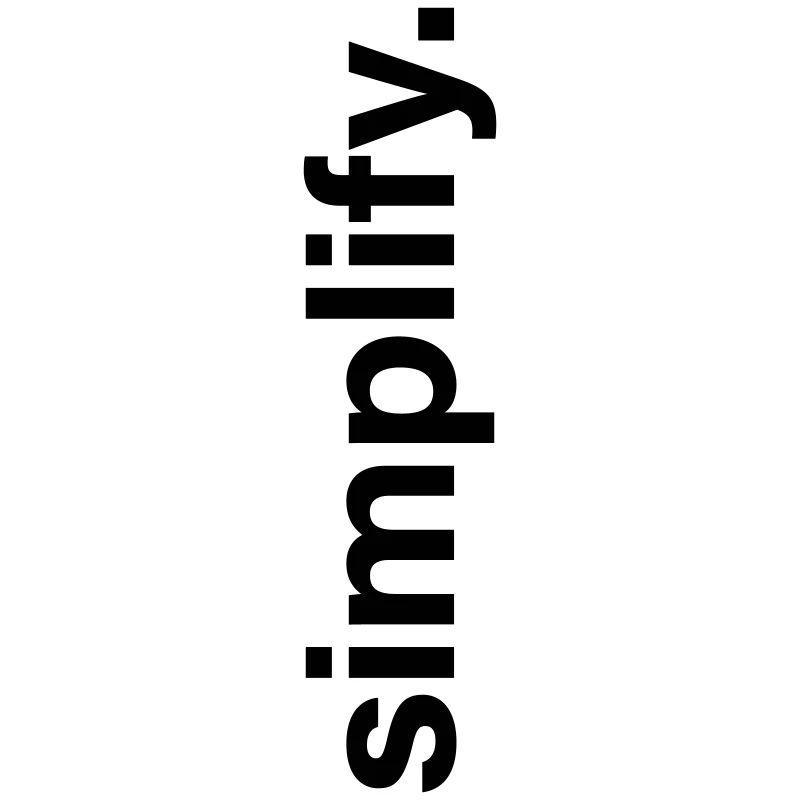 simplify