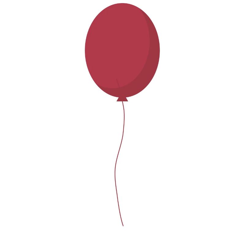 Ballon mit Luft