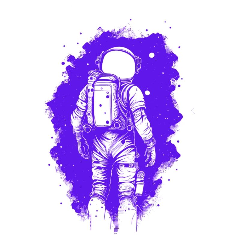 Dreaming astronaut