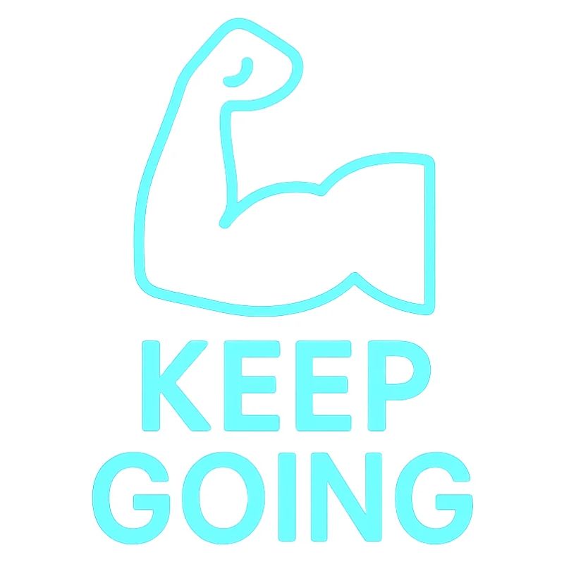 Durchhaltearm Keep Going