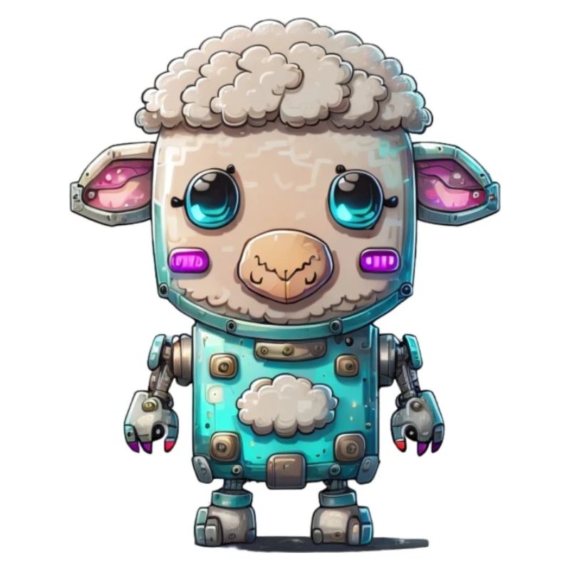 Roboter Schaf