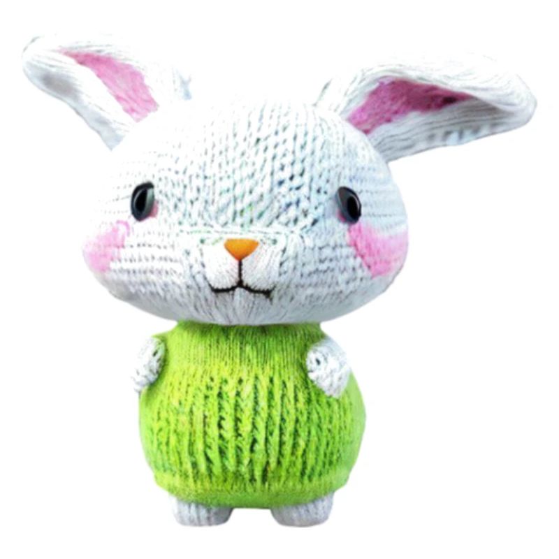 Süßer Strickhase