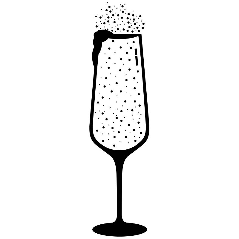 Champagnerglas / Feiern