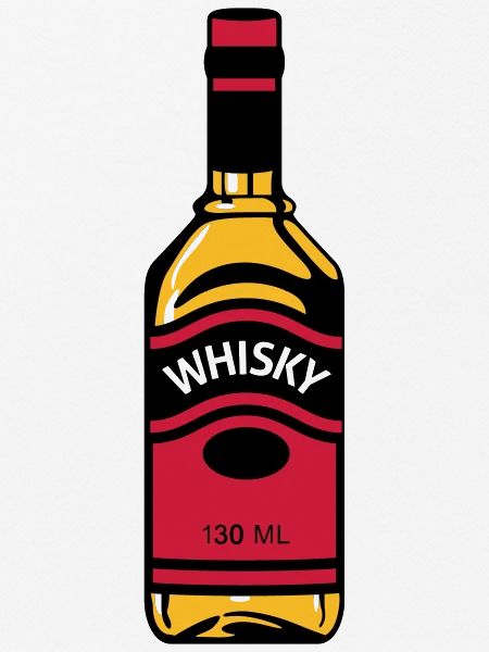Whisky-Flasche