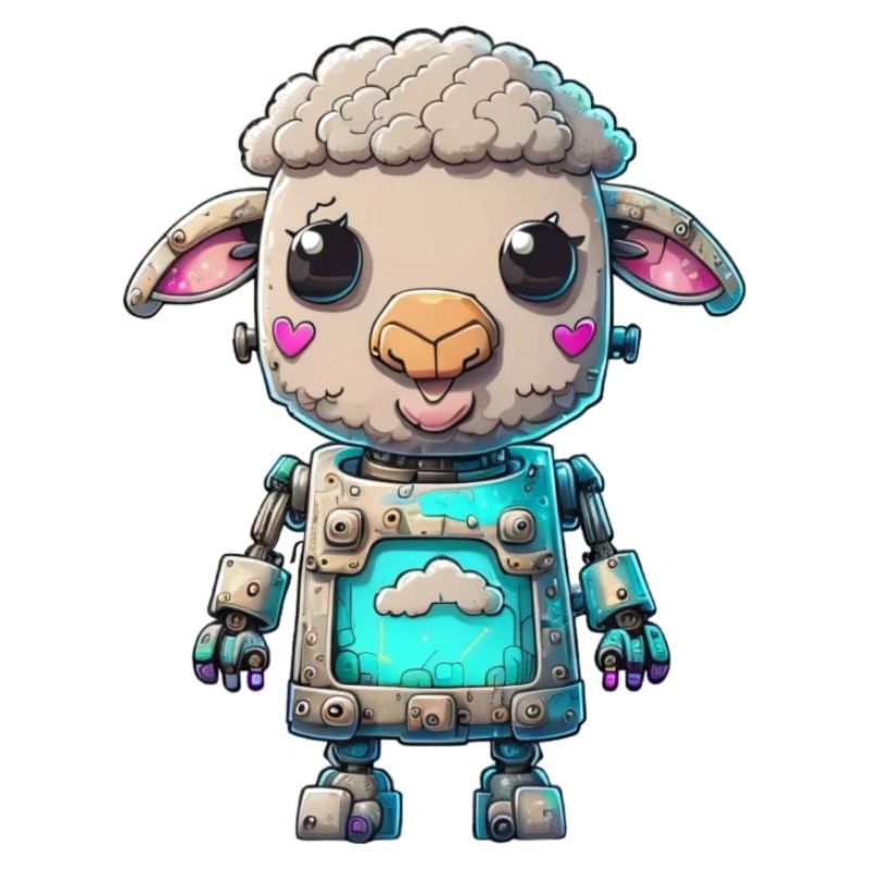 Roboter Schaf