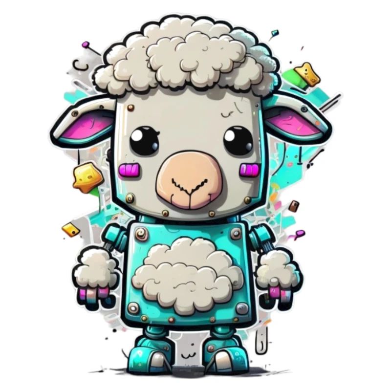 Roboter Schaf